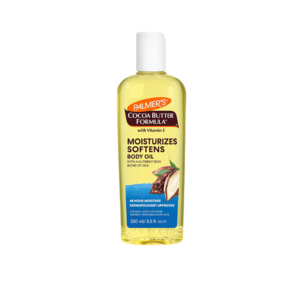 Découvrez PALMER’S Cocoa Butter Huile de Soin à la Vitamine E & Beurre de Cacao en pharmacie à Abidjan et en Côte d’Ivoire avec Pharmo.ci. Accédez rapidement aux informations sur les pharmacies proposant PALMER’S Cocoa Butter Huile de Soin à la Vitamine E & Beurre de Cacao.