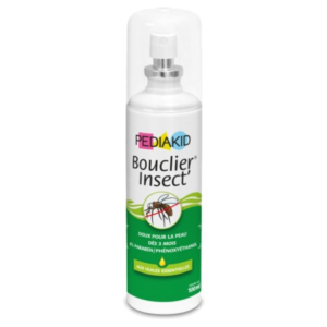 Découvrez Pediakid Bouclier Insect Spray Action Préventive - 100 ml en pharmacie à Abidjan et en Côte d’Ivoire avec Pharmo.ci. Accédez rapidement aux informations sur les pharmacies proposant Pediakid Bouclier Insect Spray Action Préventive - 100 ml.