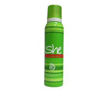 Découvrez SHE SWEET DEO SPR 150ML en pharmacie à Abidjan et en Côte d’Ivoire avec Pharmo.ci. Accédez rapidement aux informations sur les pharmacies proposant SHE SWEET DEO SPR 150ML.