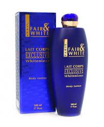 Découvrez EXCLUSIVE FAIR&WHITE LAIT en pharmacie à Abidjan et en Côte d’Ivoire avec Pharmo.ci. Accédez rapidement aux informations sur les pharmacies proposant EXCLUSIVE FAIR&WHITE LAIT.
